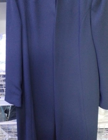 جاكيت كريب كحلي ساده