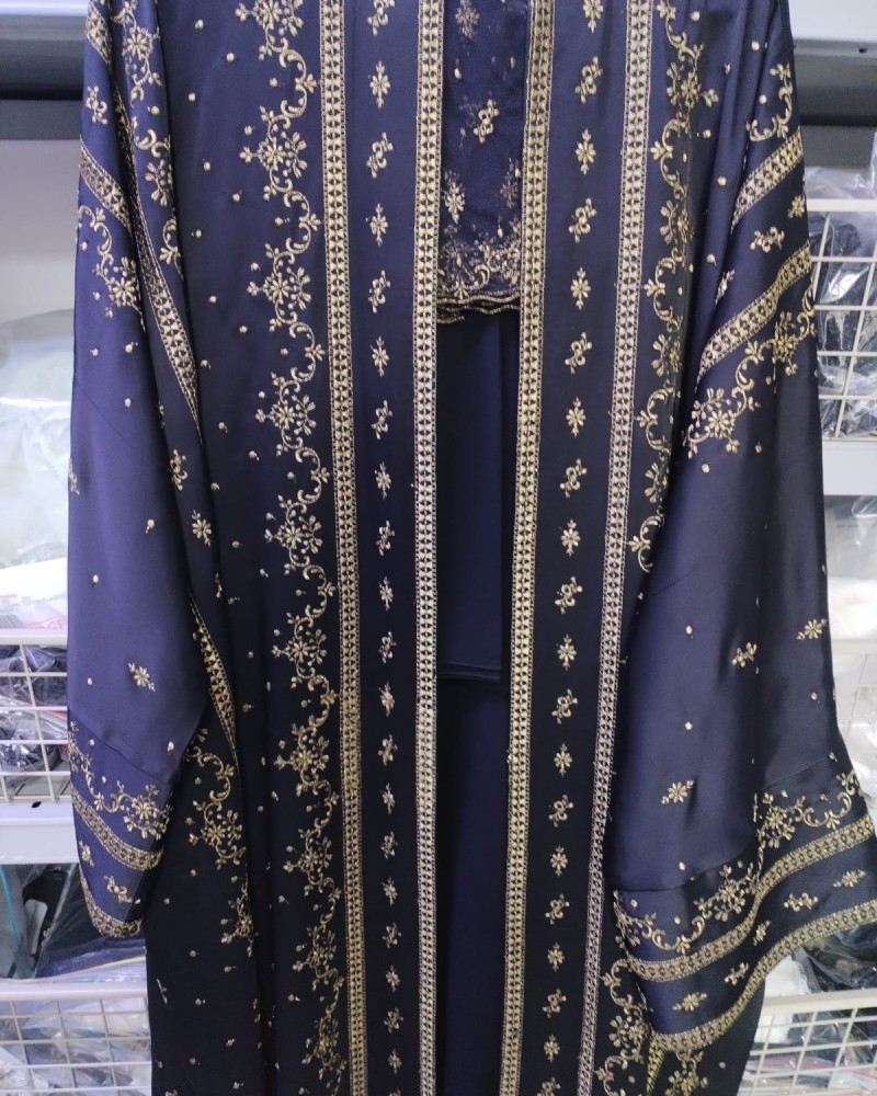 مشلح دبل ستان اسود مظرز ذهبي