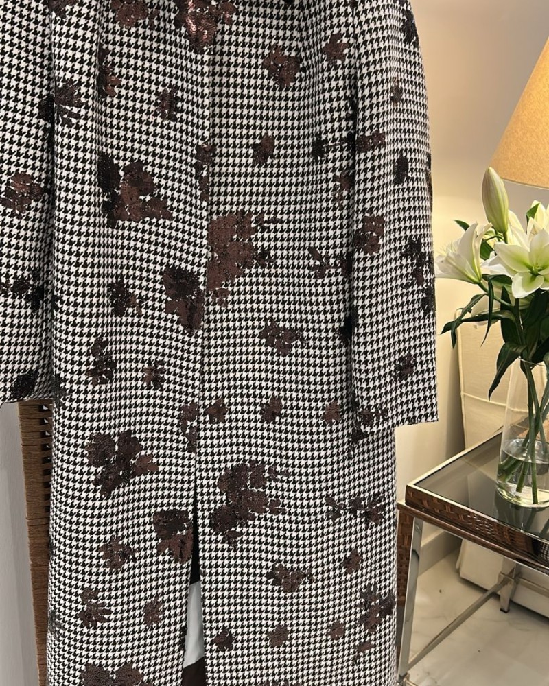 جاكيت تويت بني