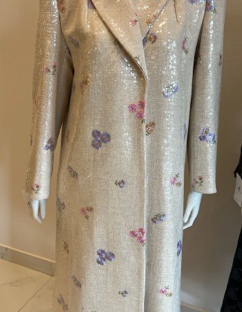 جاكيت ترتر تطريز كروز موف / روز