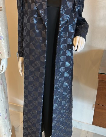 جاكيت ترتر كحلي