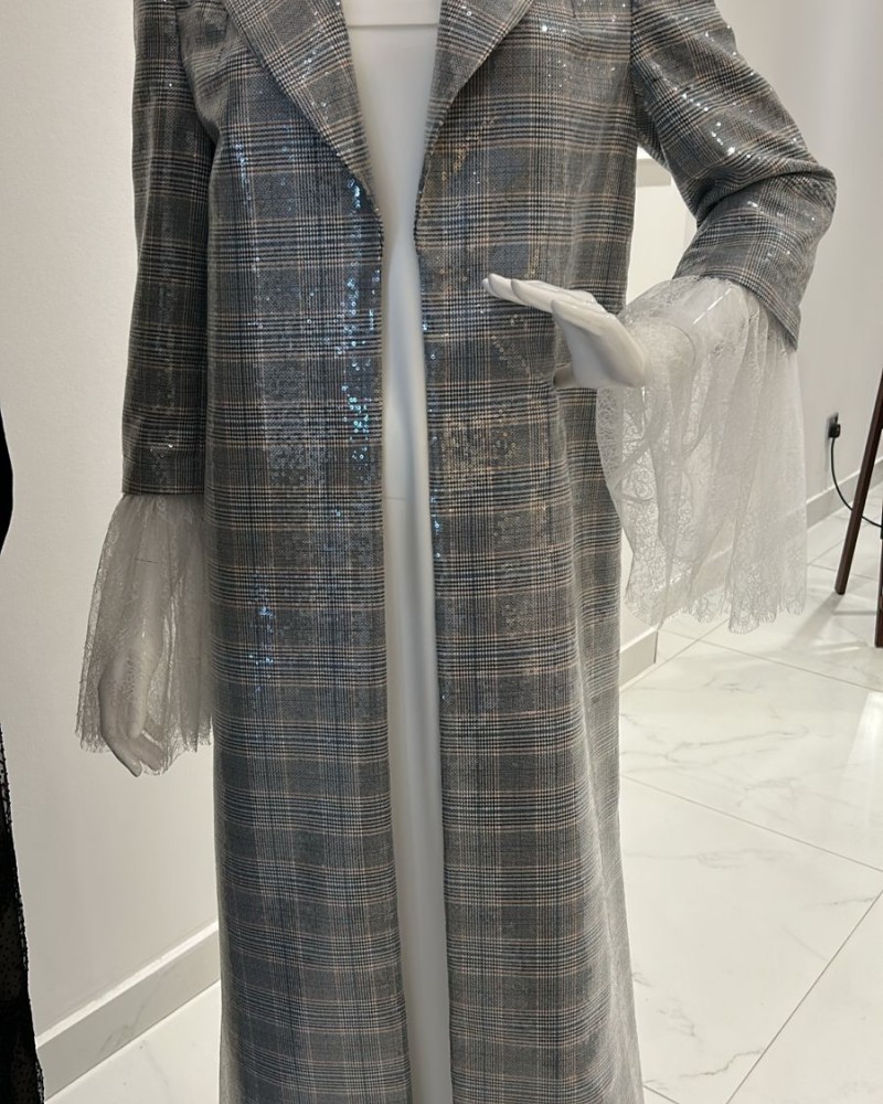 جاكيت ترتر كاروهات