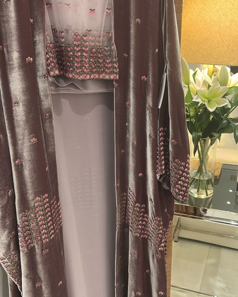 مشلح مخمل بنك تطريز بنك بوردن تل