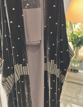 مشلح مخمل بني بوردن تل