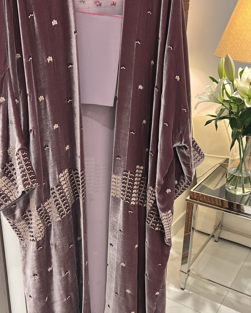 مشلح مخمل بنك مع بوردن تل