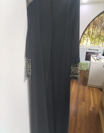 جاكيت كريب اسود كم ماتريكس