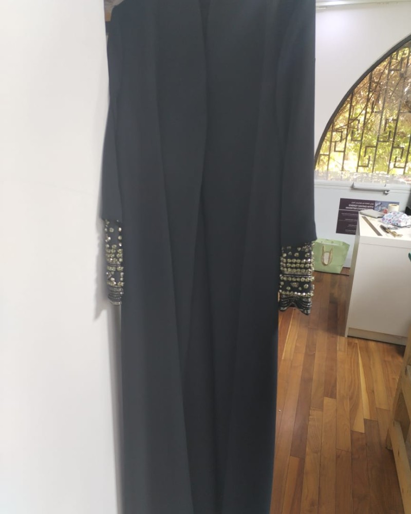 جاكيت كريب اسود كم ماتريكس