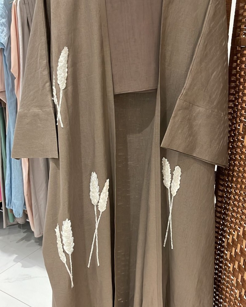 مشلح لنن اسمنتي لافندر ابيض