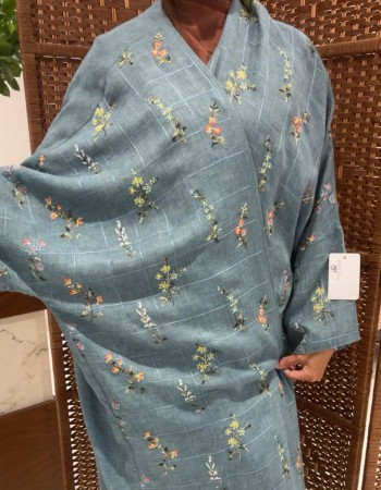 مشلح لنن تيفاني تطريز كروس ستيتش