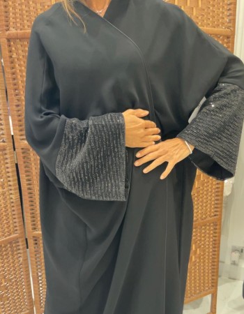 مشلح حرير كم ترتر