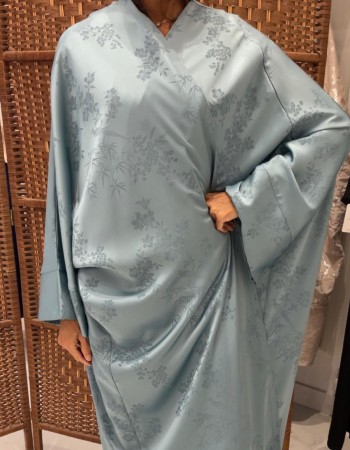 مشلح حرير جاكار عصفور اسود