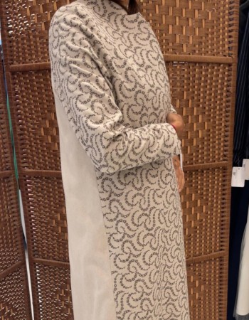 جاكيت لنن بيج كشميري