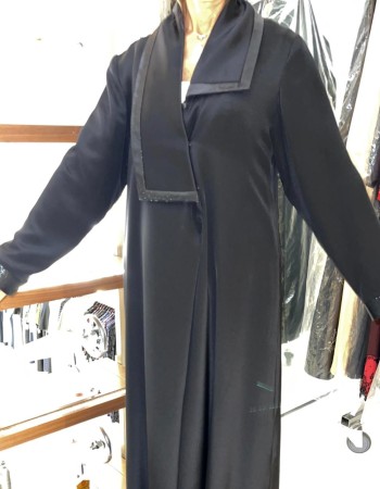 جاكيت لياقه طويله وقصيره مع لاميه برونز