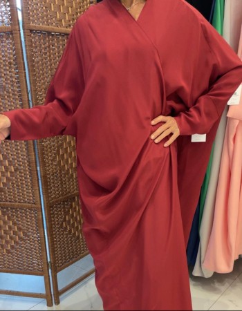 مشلح حرير دوشين ساده بيج