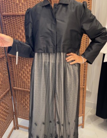 جاكيت كرته تفته مع الدانتيل