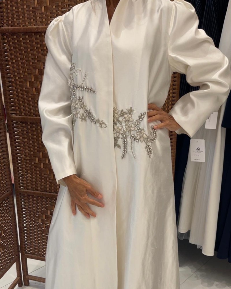 جاكيت تفته سكري مطرز شك من الزاويه