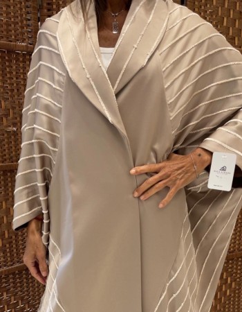 مشلح قصة صيني ستان مقلم - بينك